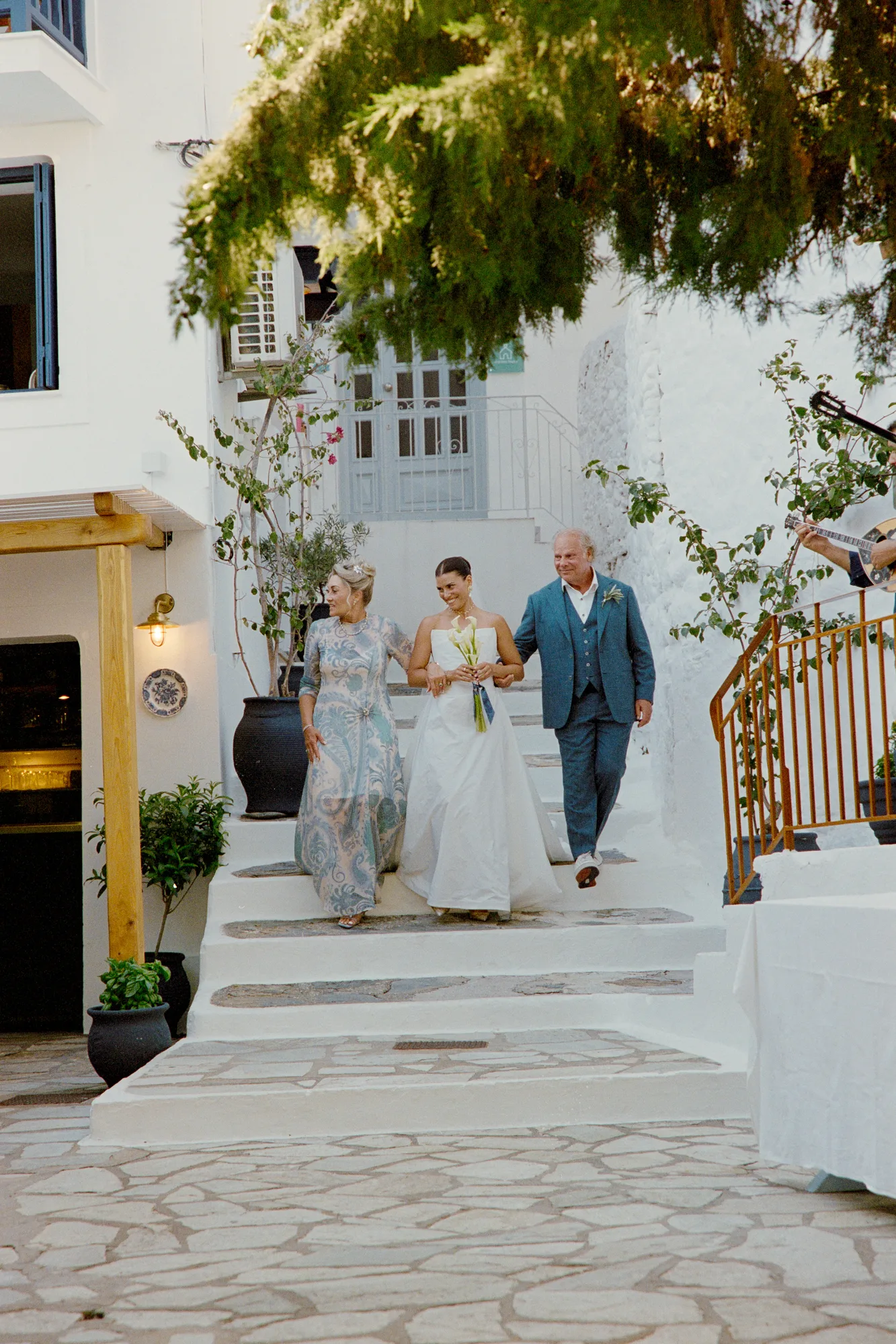 Real wedding ceremony in Skopelos, Greece by AETERNA — photo 8