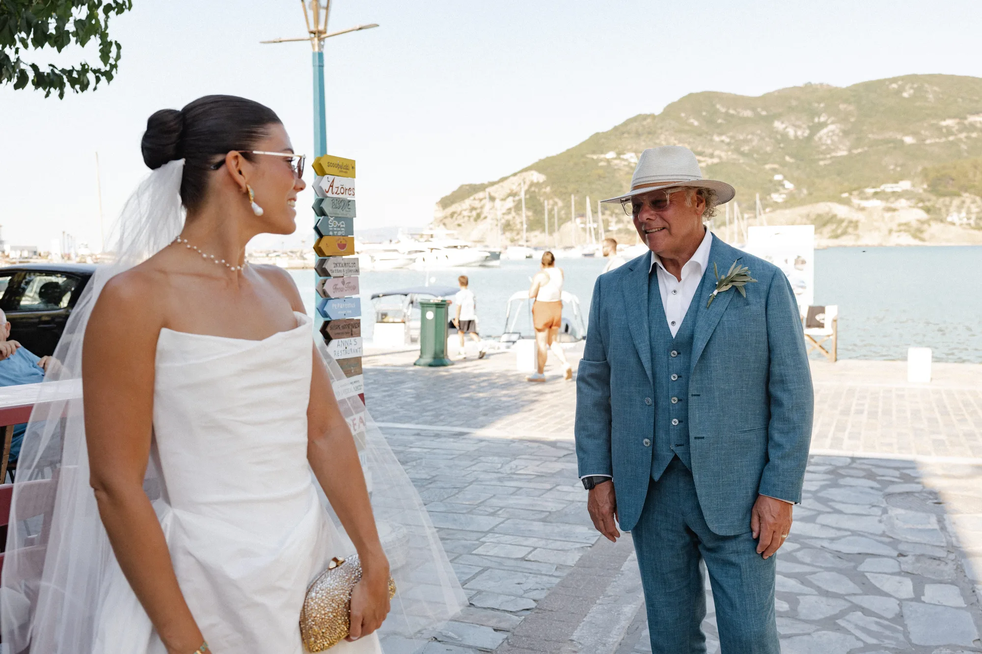 Real wedding ceremony in Skopelos, Greece by AETERNA — photo 10