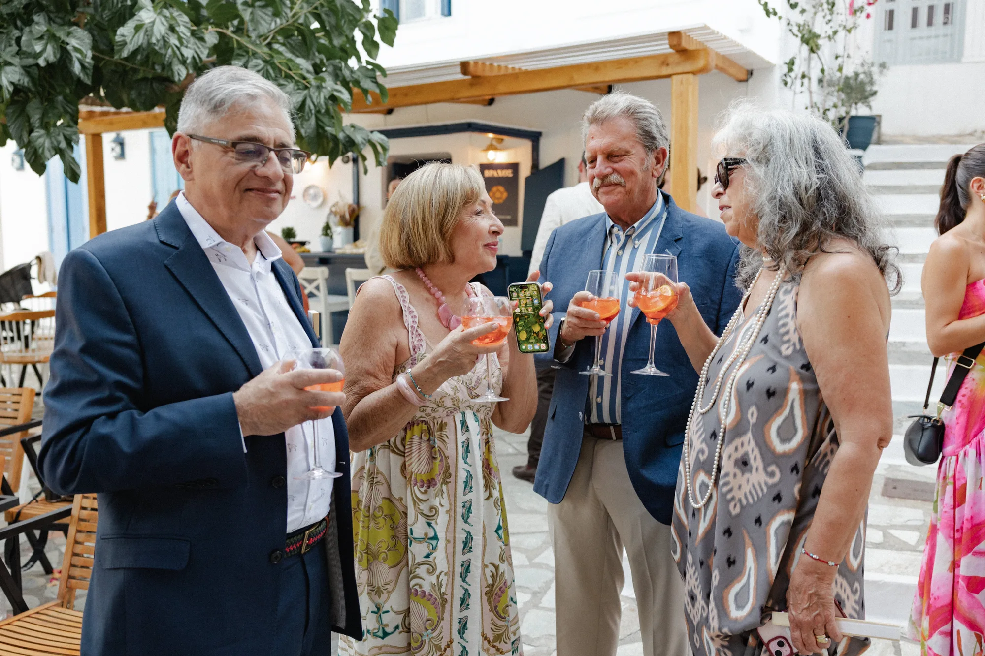 Real wedding ceremony in Skopelos, Greece by AETERNA — photo 16