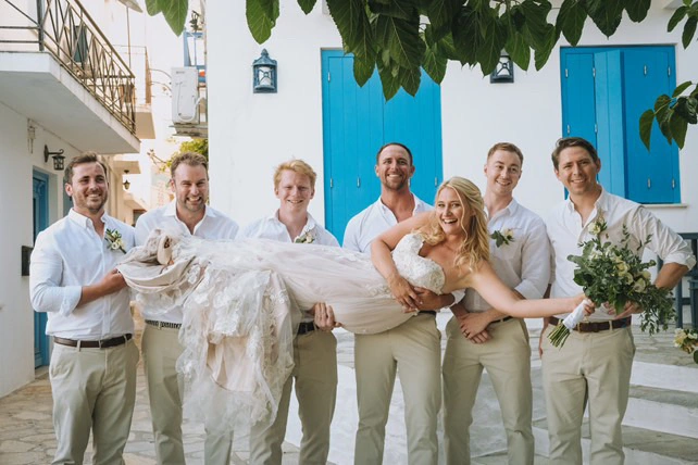 Luxury wedding in Skopelos, Greece — Castello and Vrachos venues by AETERNA, moment 10