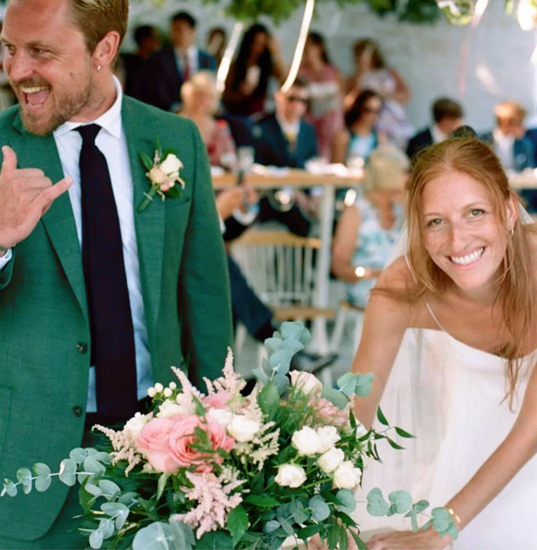 Real wedding ceremony in Skopelos, Greece by AETERNA — photo 51